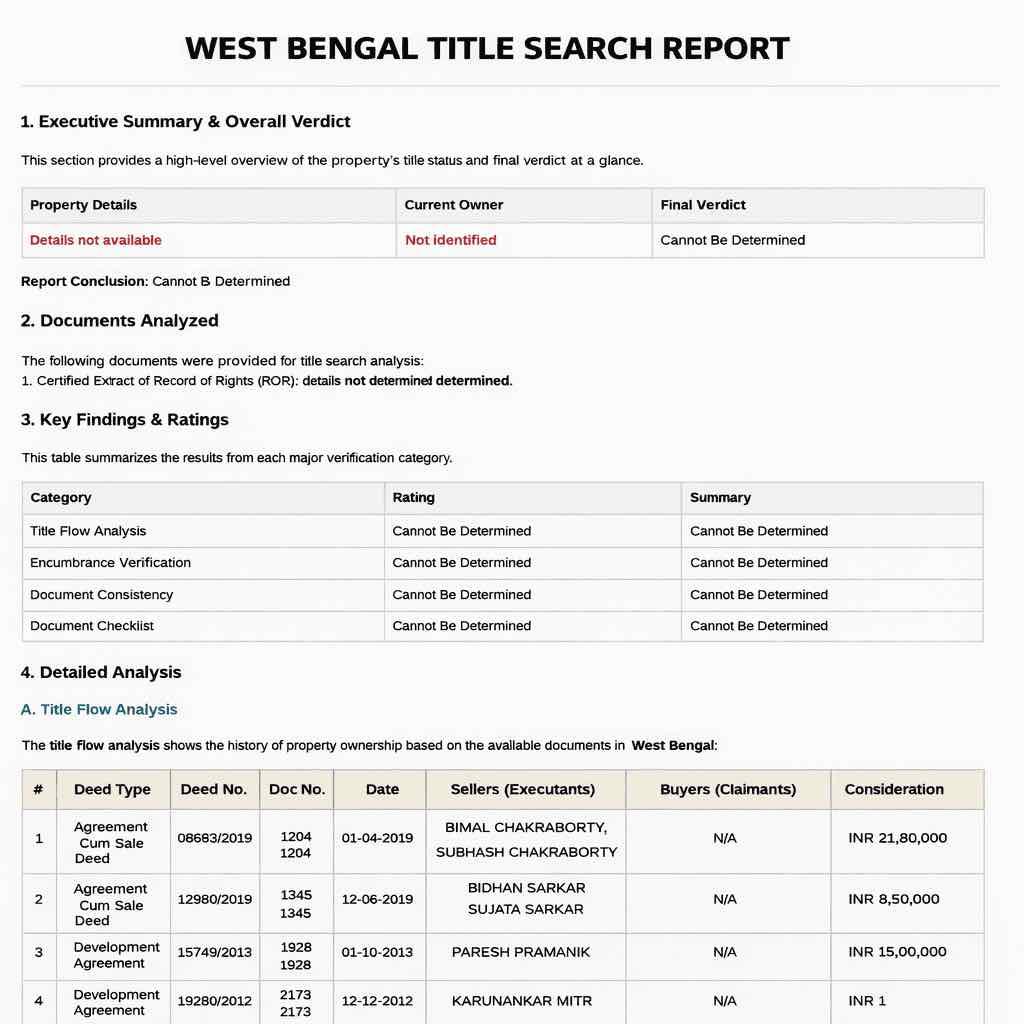 Title Search Report